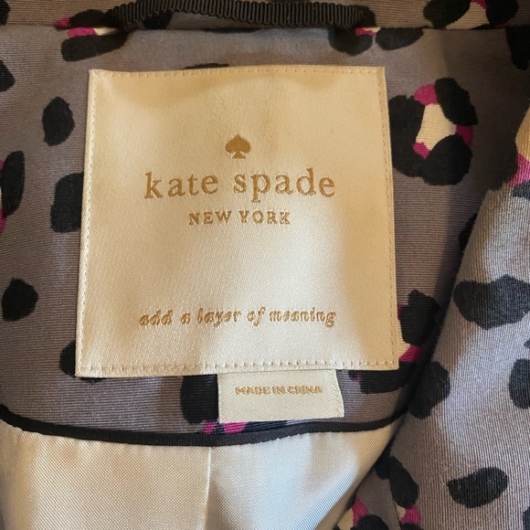 Kate Spade Cyber Cheetah Feti Coat Sz M, worn once! - Picture 10 of 10